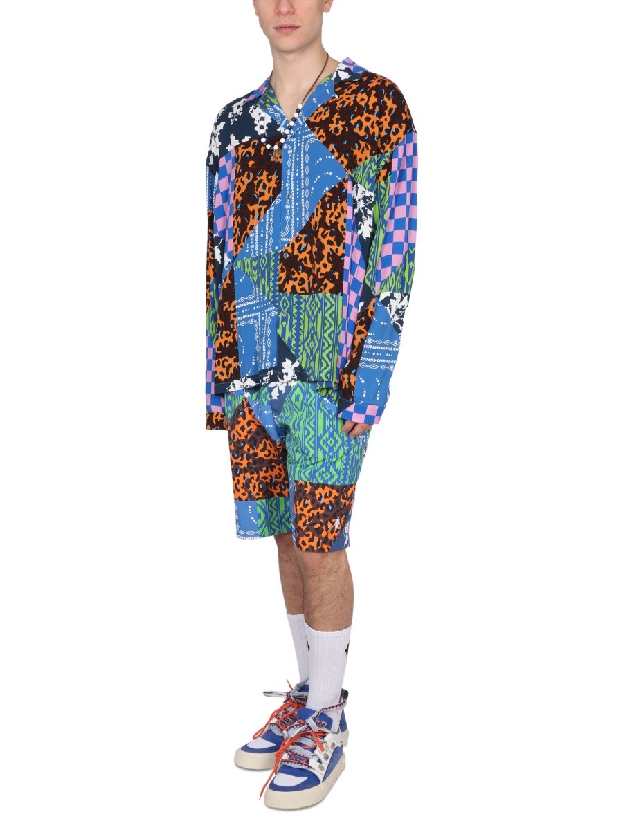 MARCELO BURLON COUNTY OF MILAN - Man - Blue - Shirt