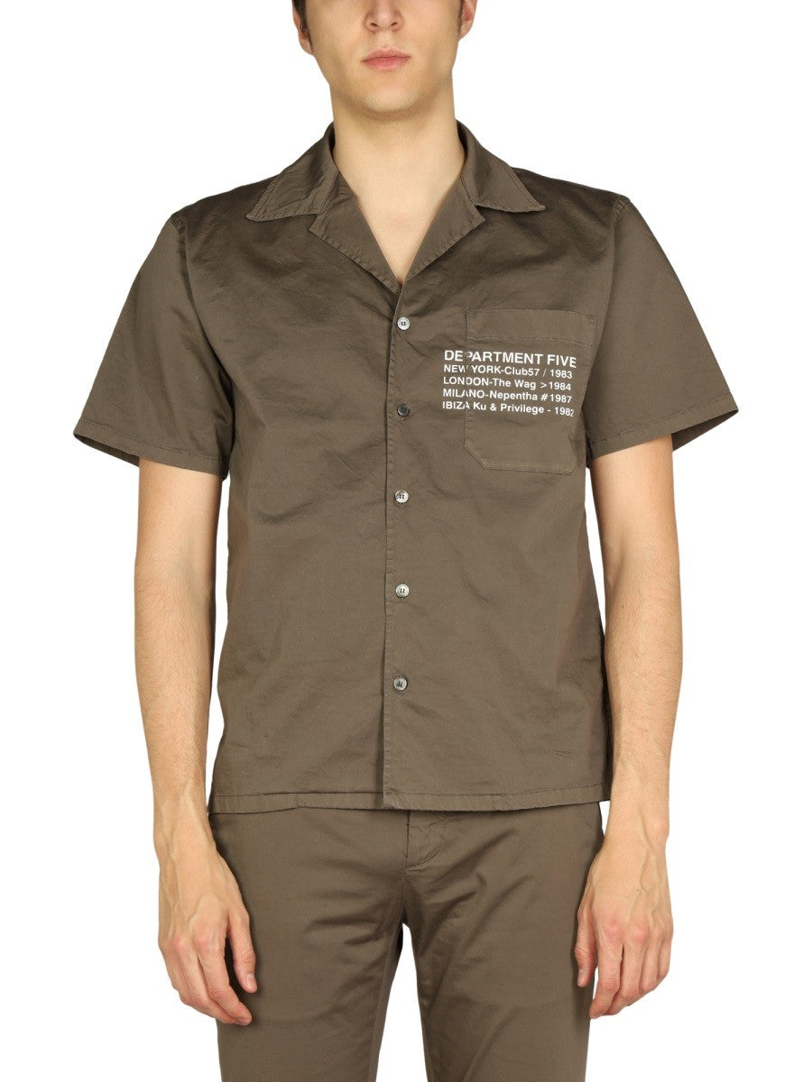 DEPARTMENT FIVE - Man - Green - Shirt