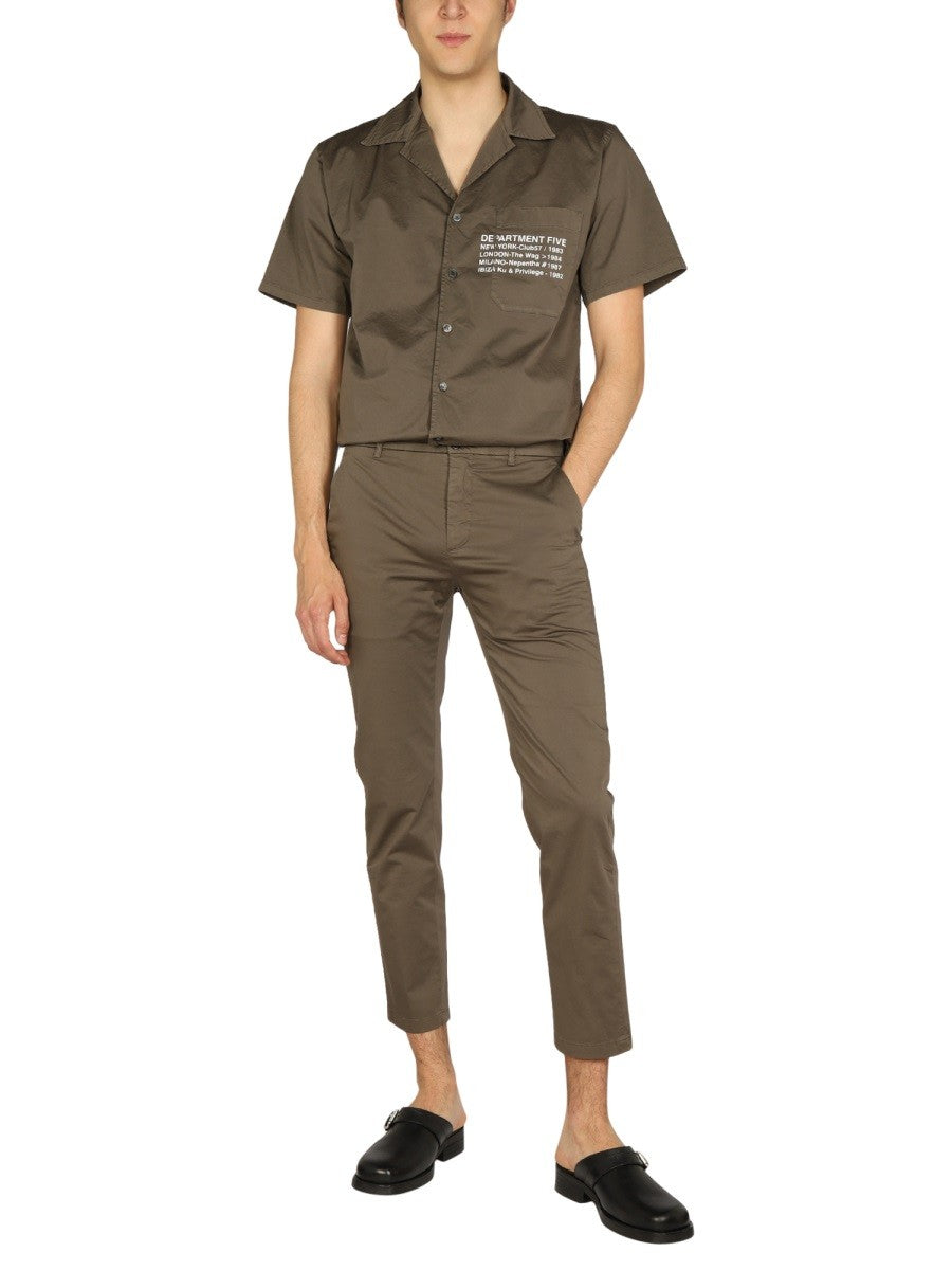 DEPARTMENT FIVE - Man - Green - Shirt