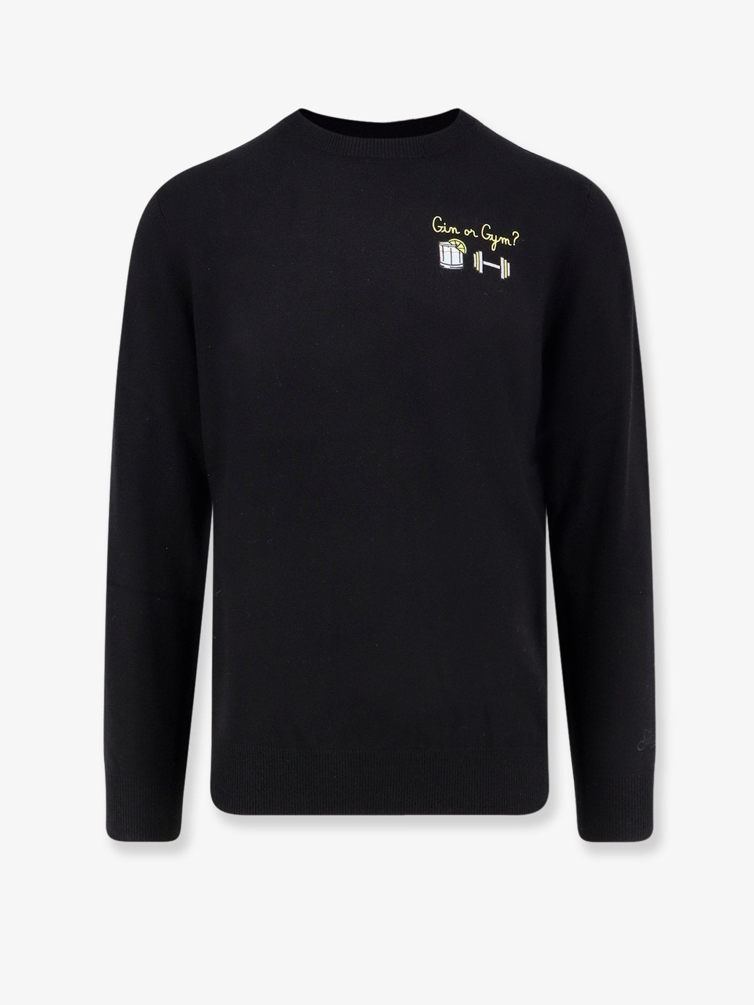 MC2 SAINT BARTH - Man - Black - Knit Sweater