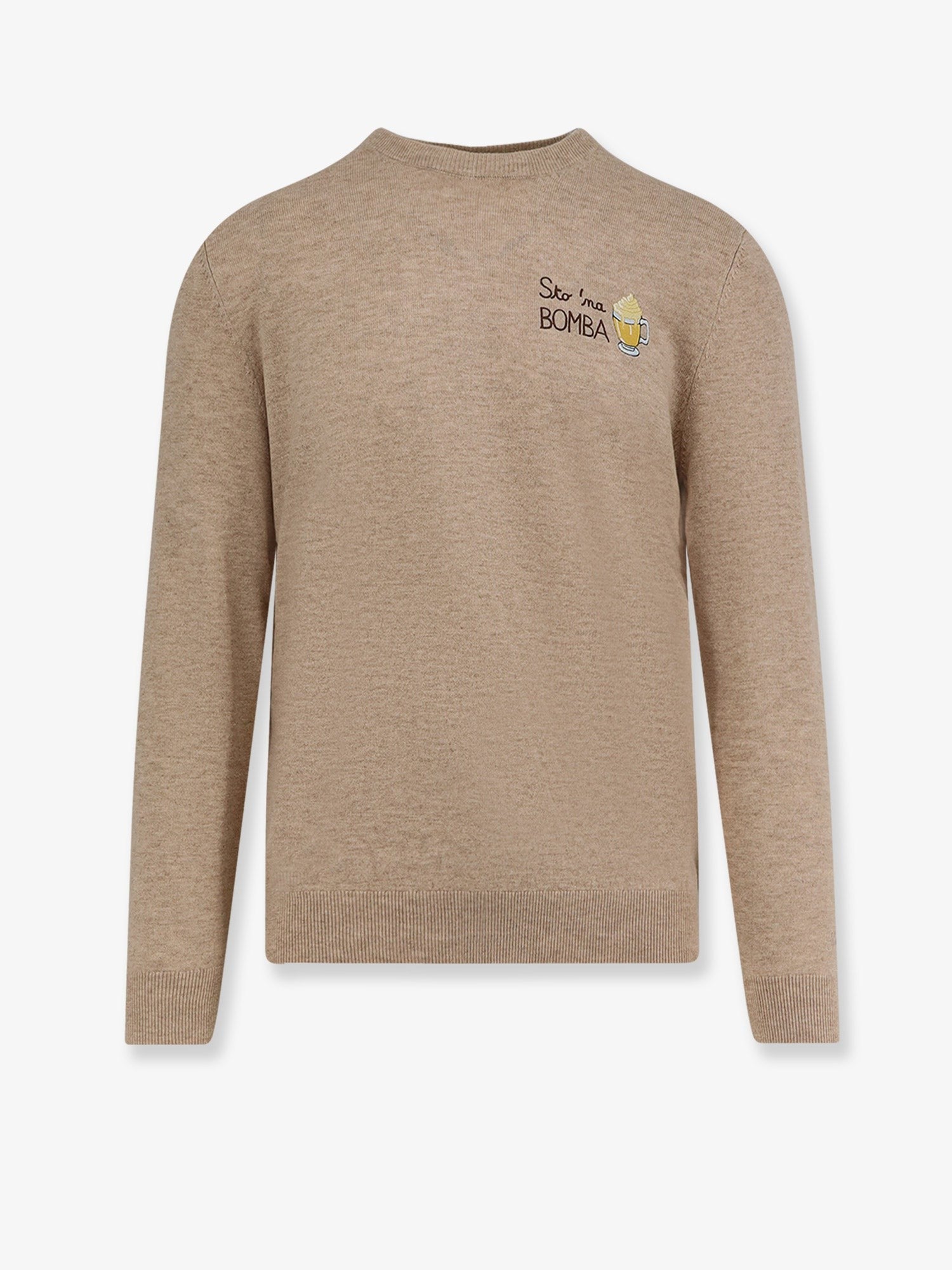 MC2 SAINT BARTH - Man - Beige - Knit Sweater