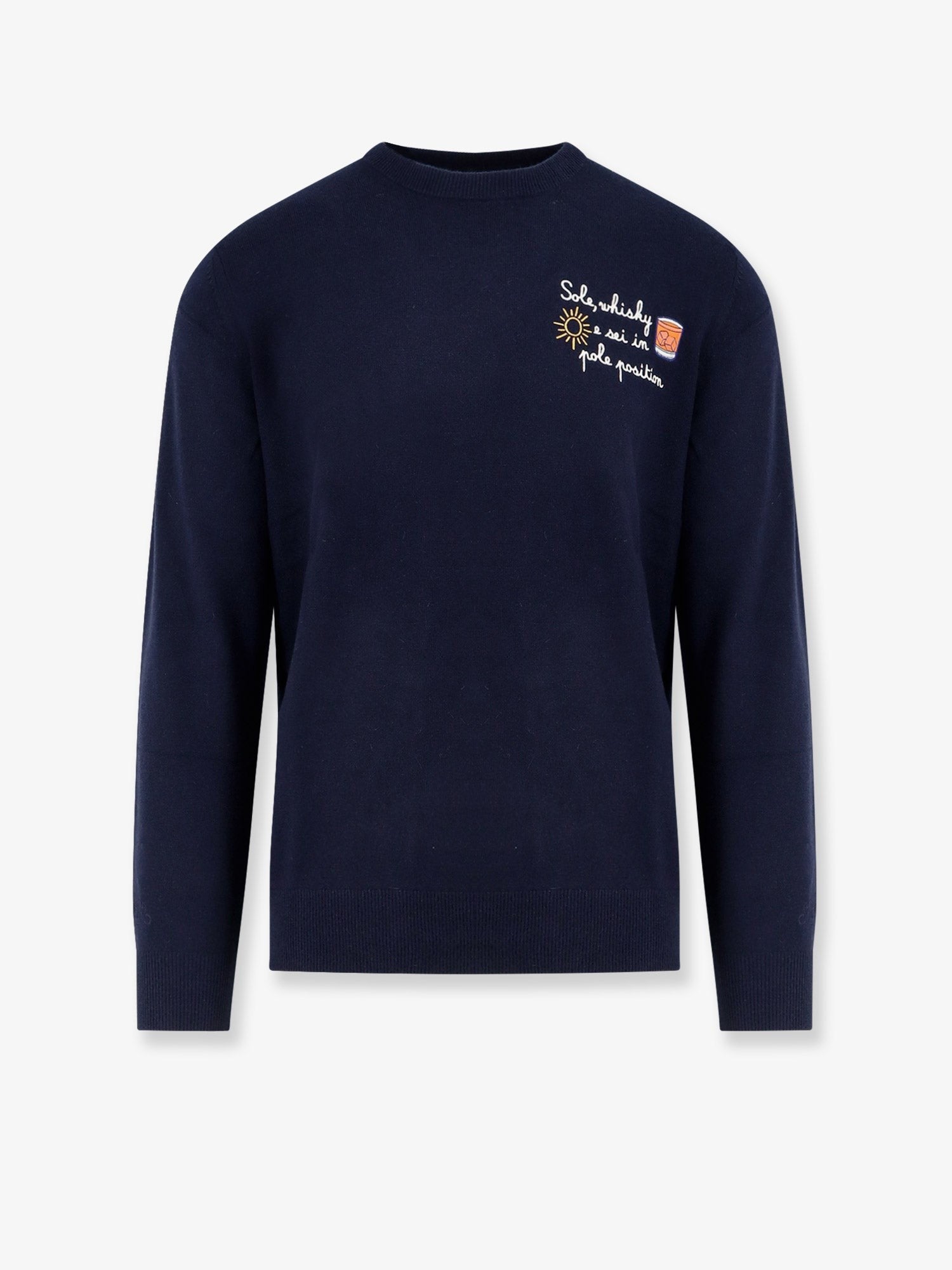 MC2 SAINT BARTH - Man - Blue - Knit Sweater