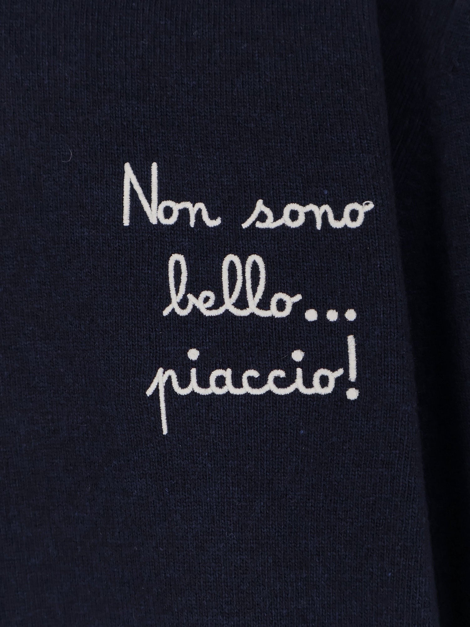 MC2 SAINT BARTH - Man - Blu Navy - Knit Sweater
