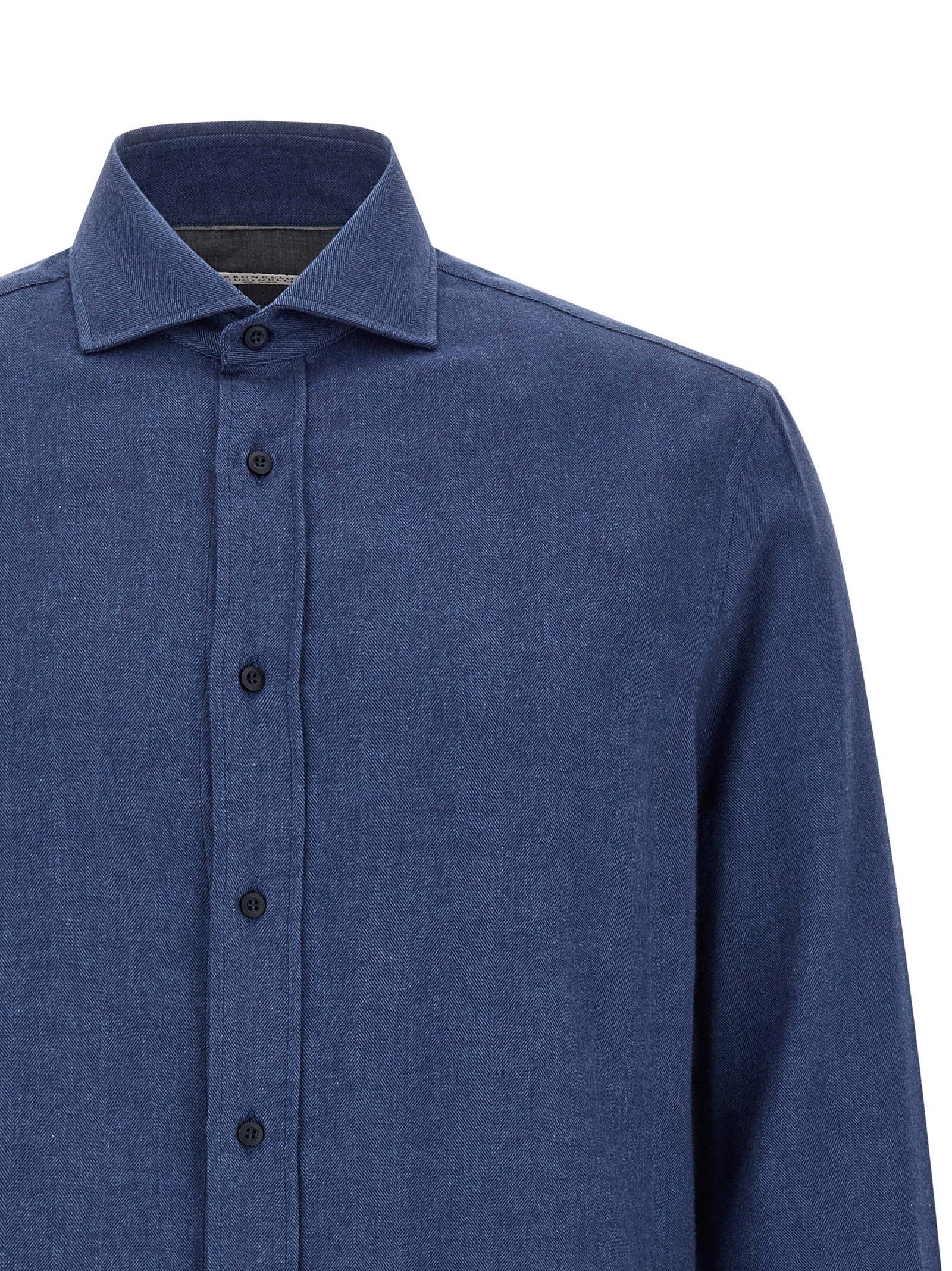 Brunello Cucinelli - nan - Blue - Shirt