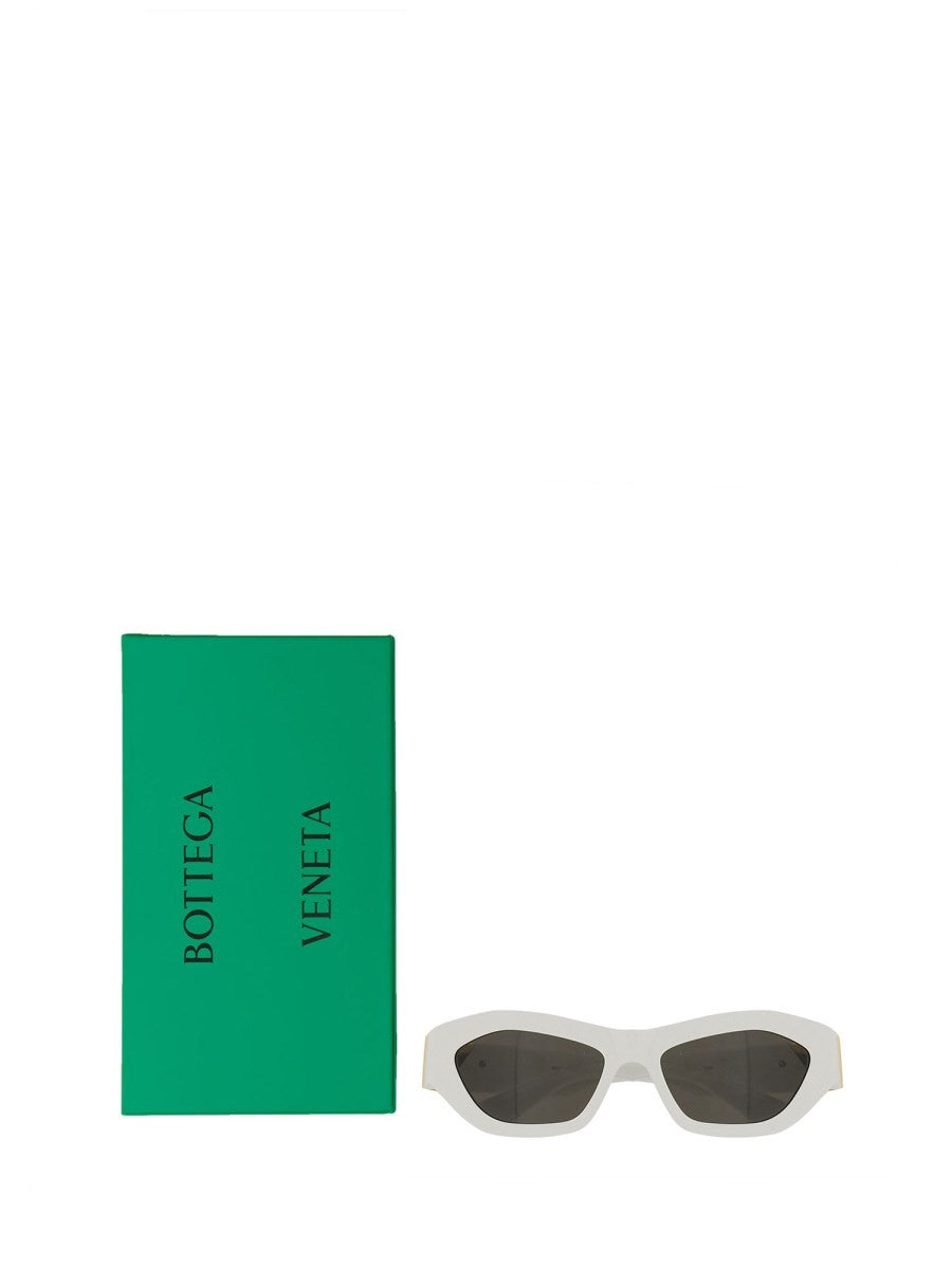 Bottega Veneta - Unisex - White - Sunglasses