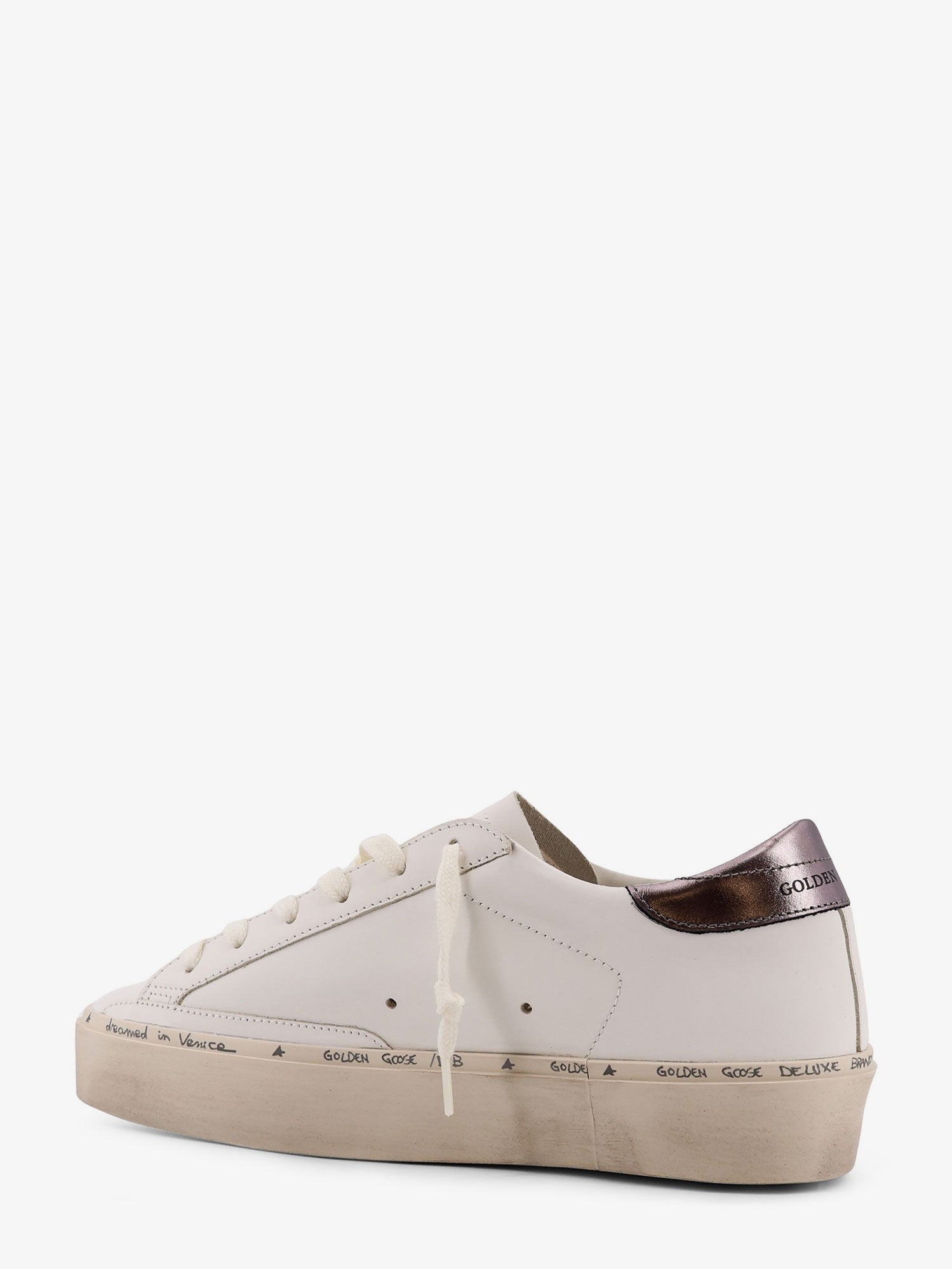 Golden Goose Deluxe Brand - Woman - White Grey Lilac - Sneaker