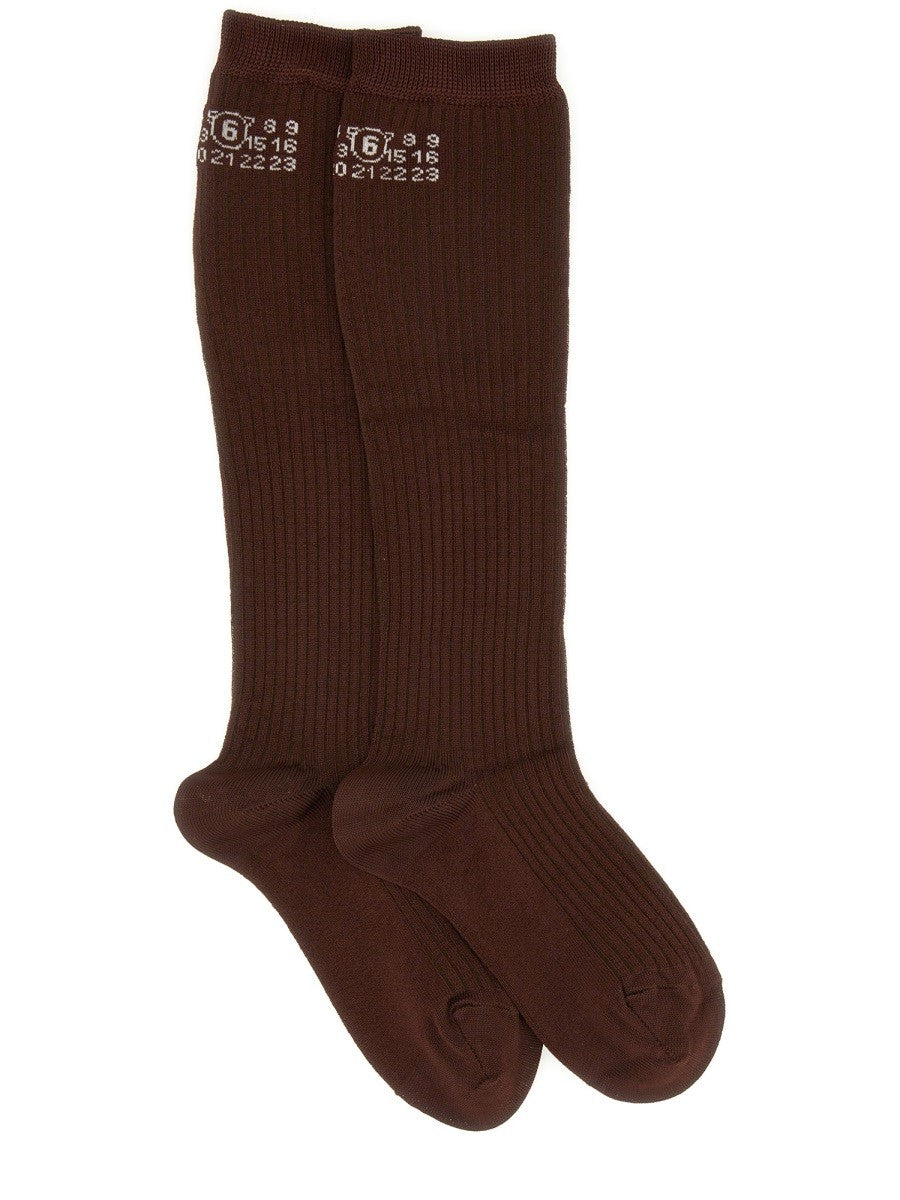MM6 MAISON MARGIELA - Woman - Brown - Socks