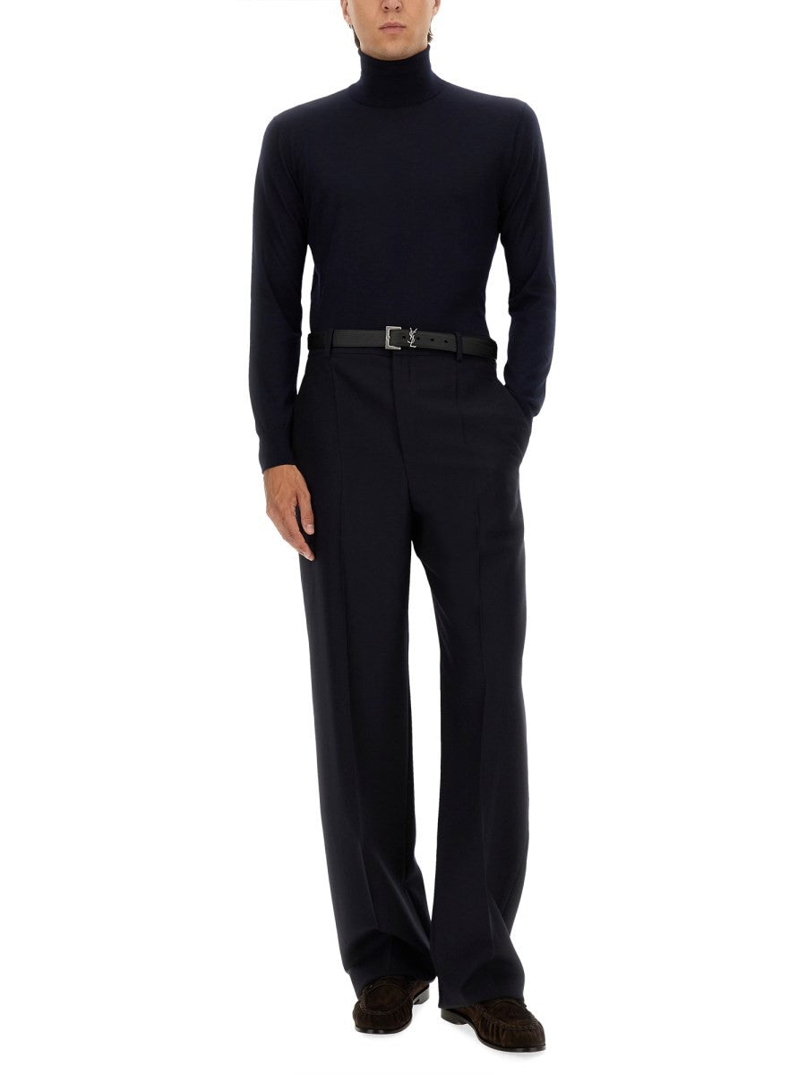 Saint Laurent - Man - Blue - Pants