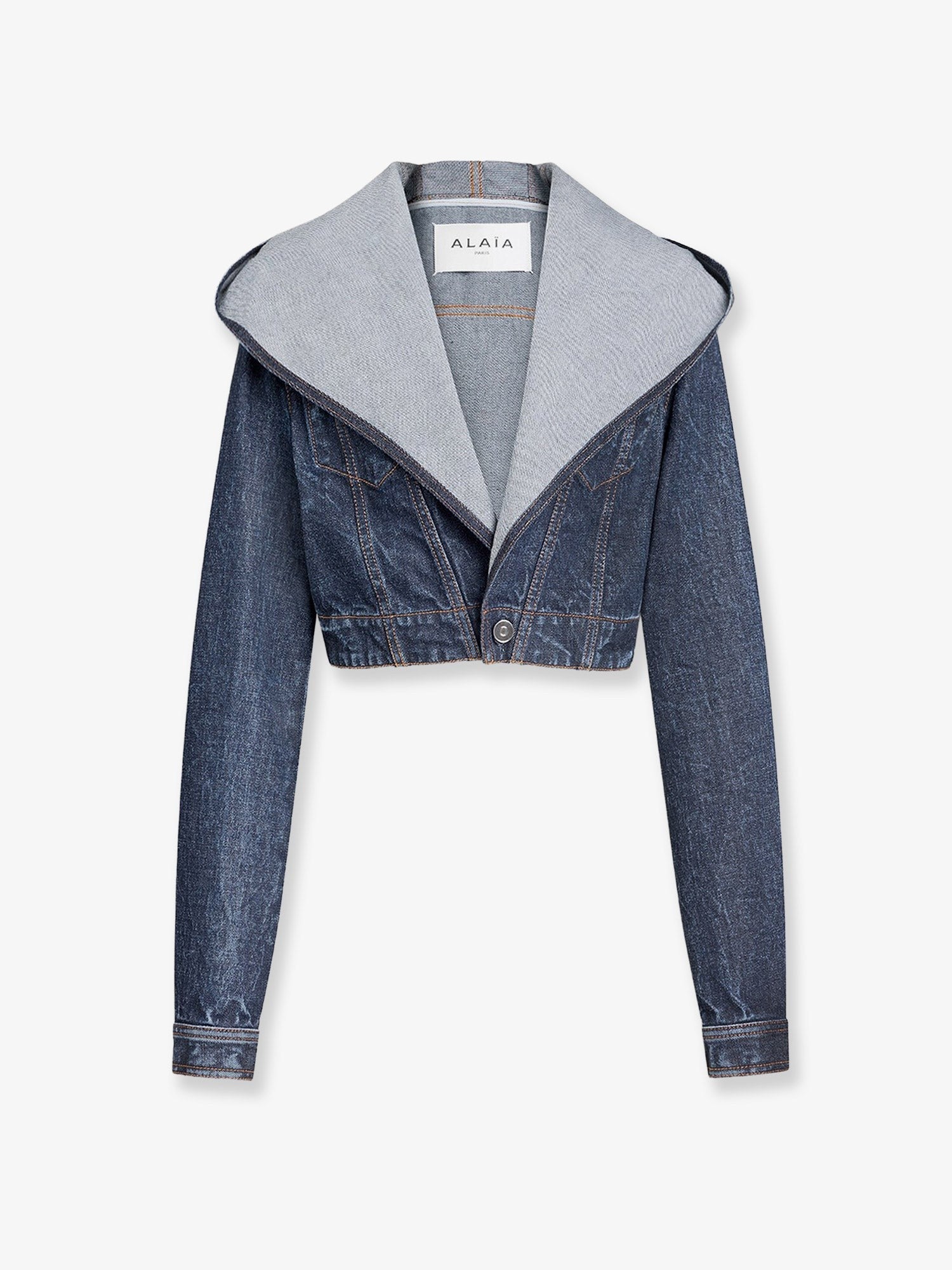 ALAIA - Woman - Blue - Denim Jacket