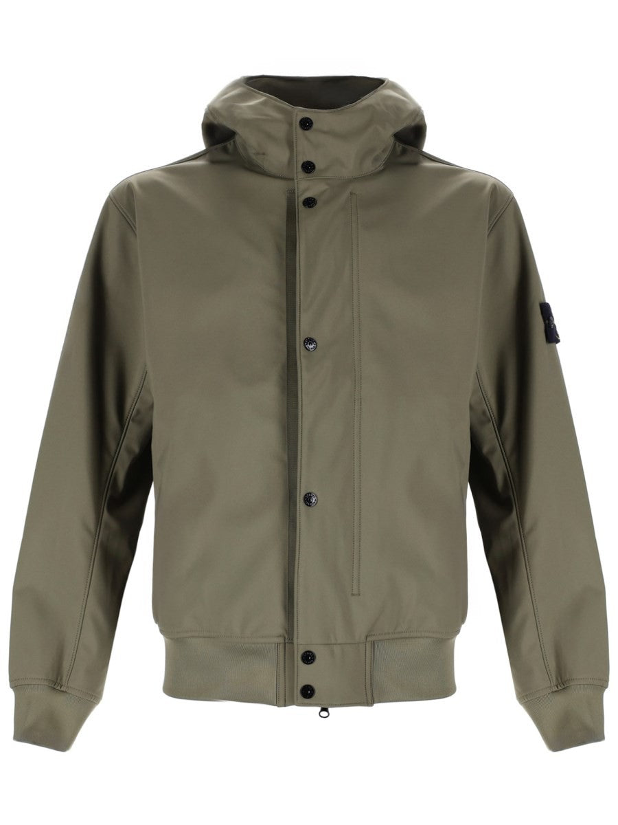 Stone Island - Man - Green - Coat