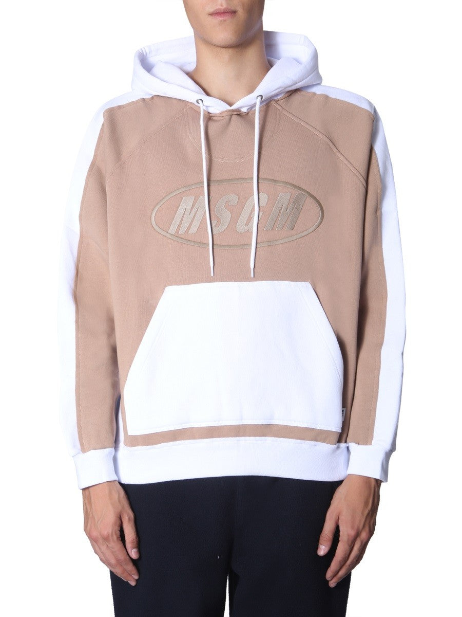 msgm - Man - White - Sweatshirt