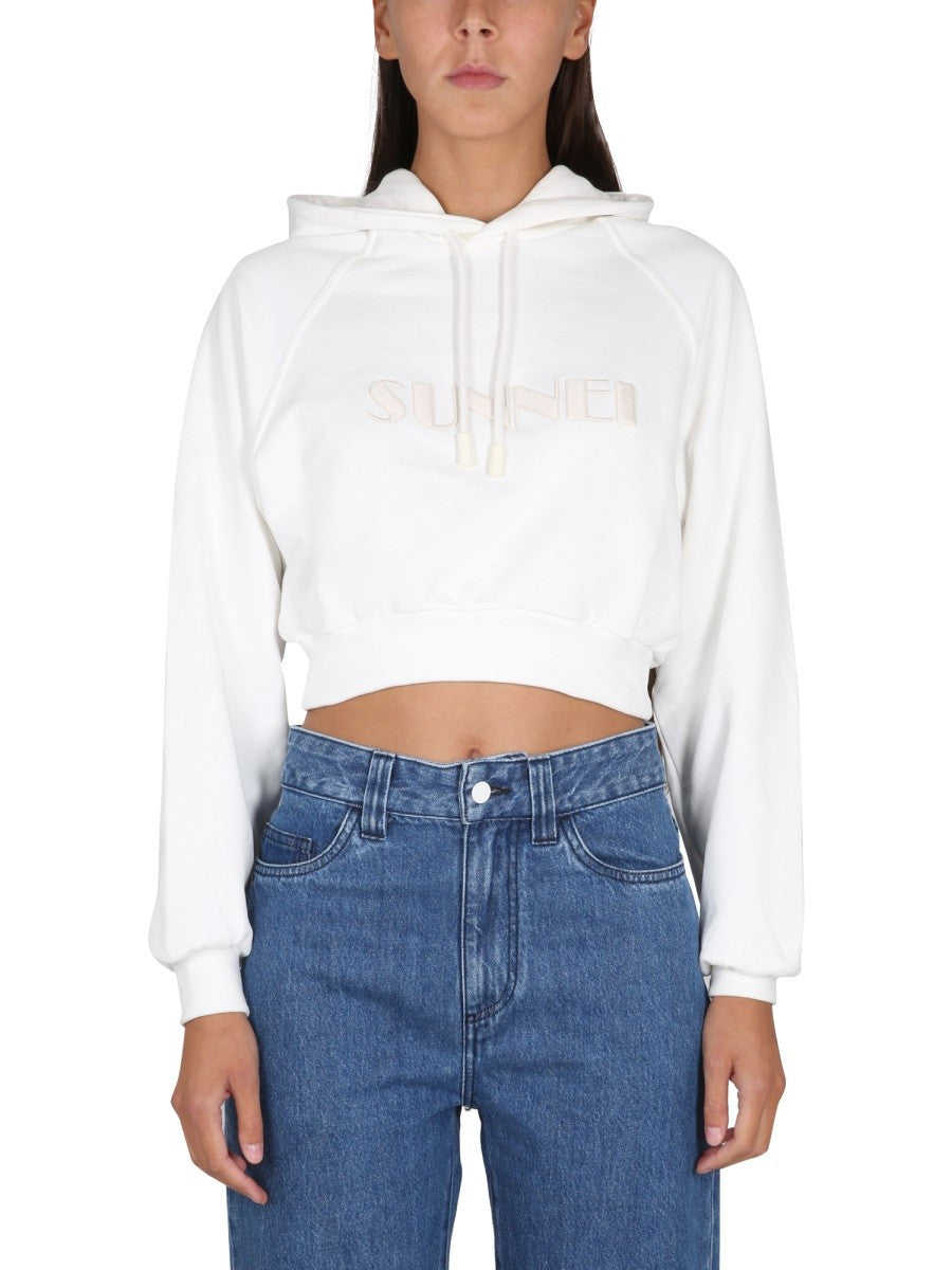 SUNNEI - Woman - Beige - Sweatshirt