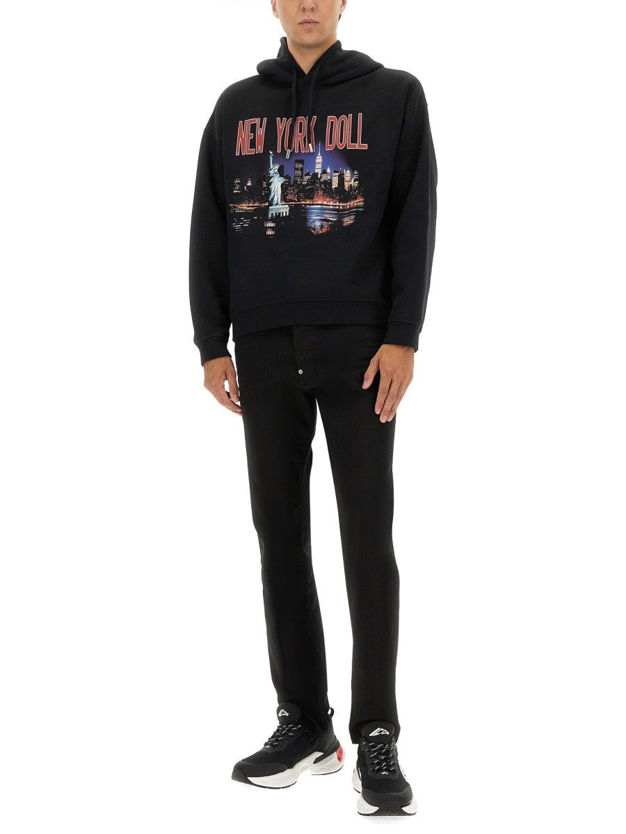 Dsquared - Man - Black - Sweatshirt