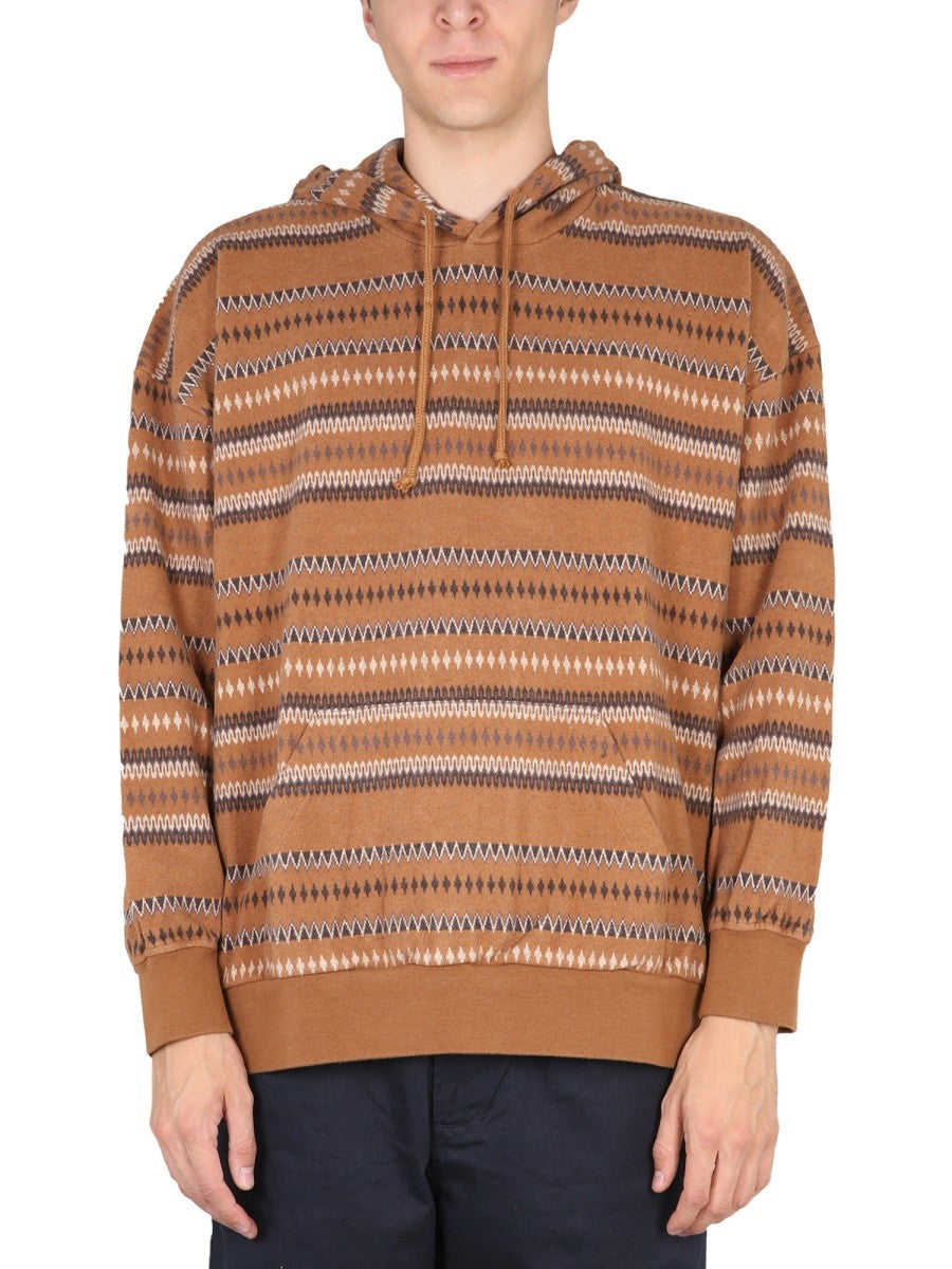 UNIVERSAL WORKS - Man - Brown - Sweatshirt