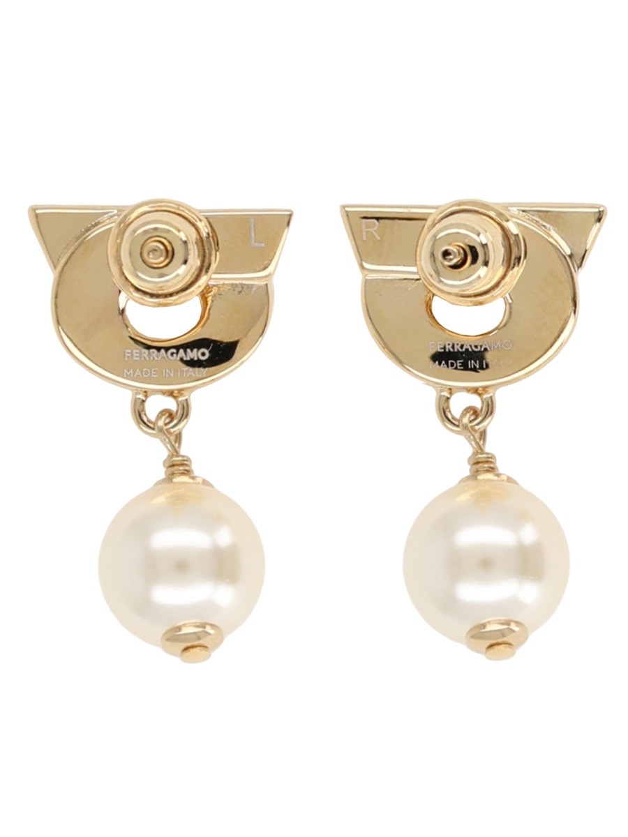 Ferragamo - Woman - Gold - Earring