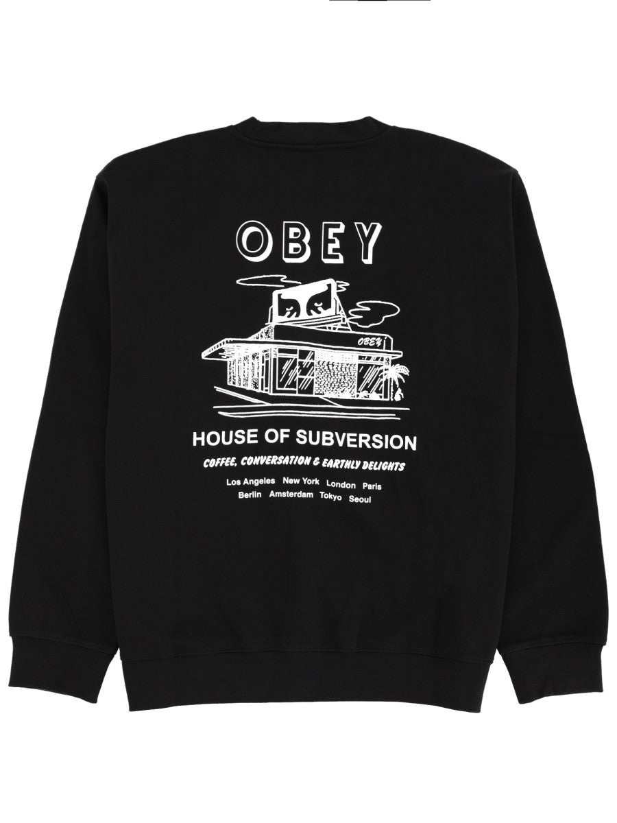 OBEY - Man - Black - Sweatshirt