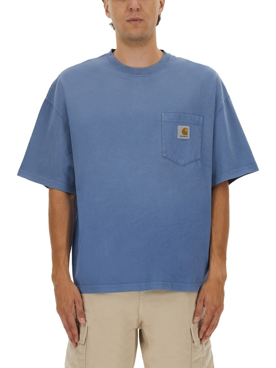 Carhartt Wip - Man - Blue - T-shirt