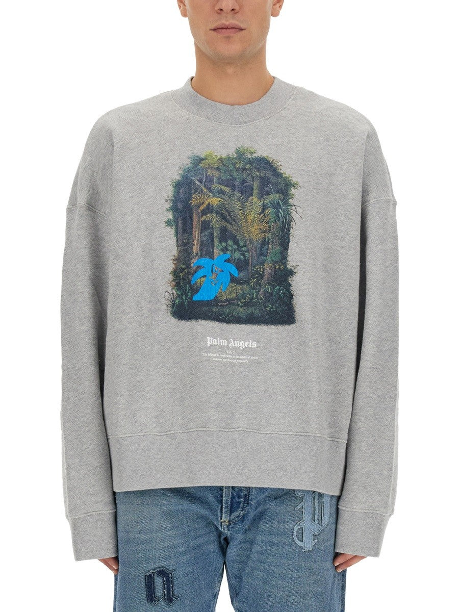 Palm Angels - Man - Grey - Sweatshirt