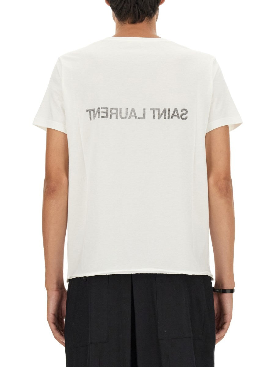 Saint Laurent - Man - White - T-shirt
