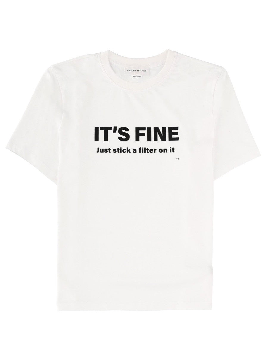 Victoria Beckham - Woman - White - T-shirt