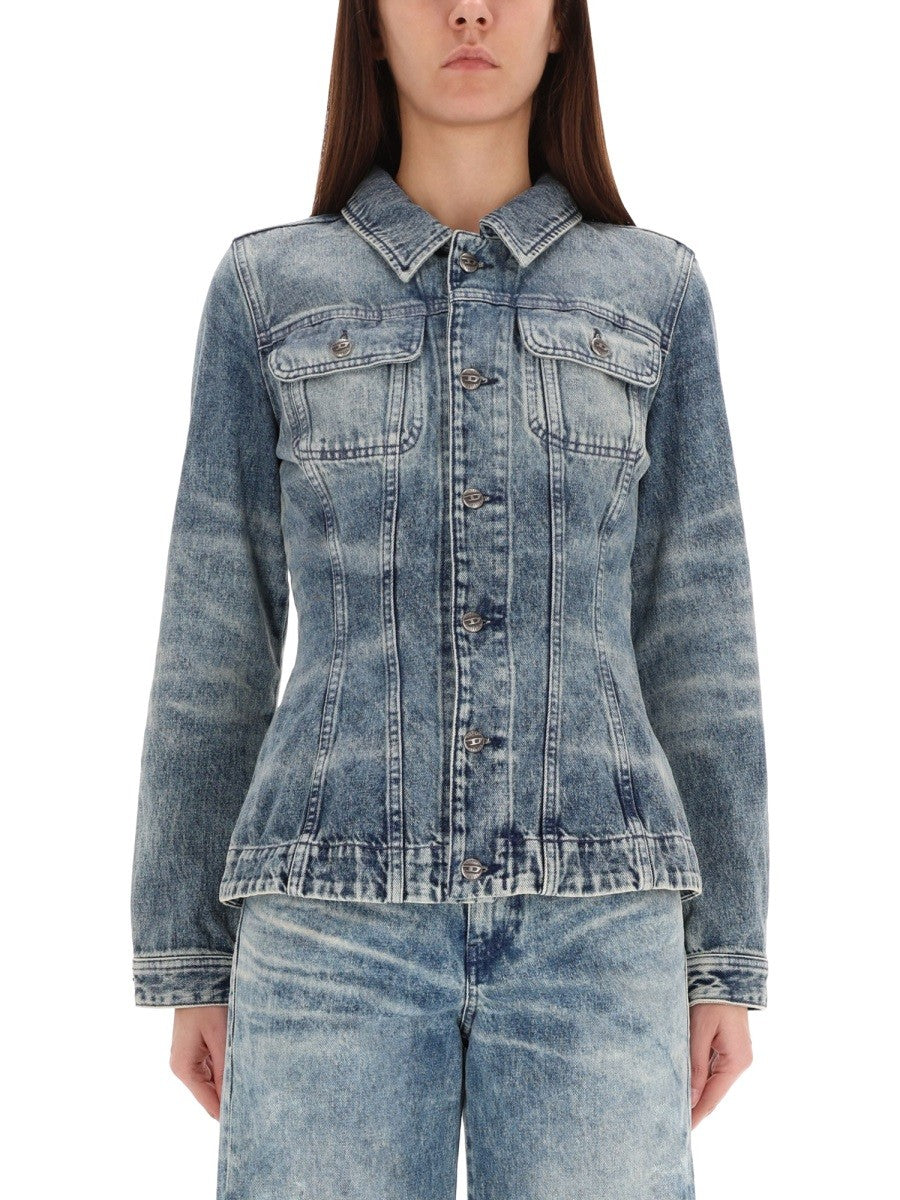 Diesel - Woman - Blue - Blazer