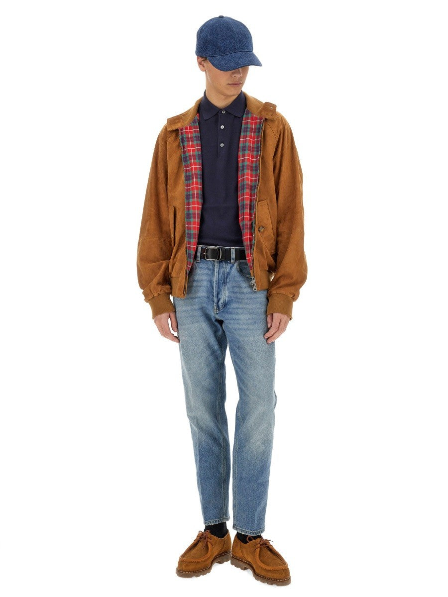 BARACUTA - Man - Beige - Leather Jacket