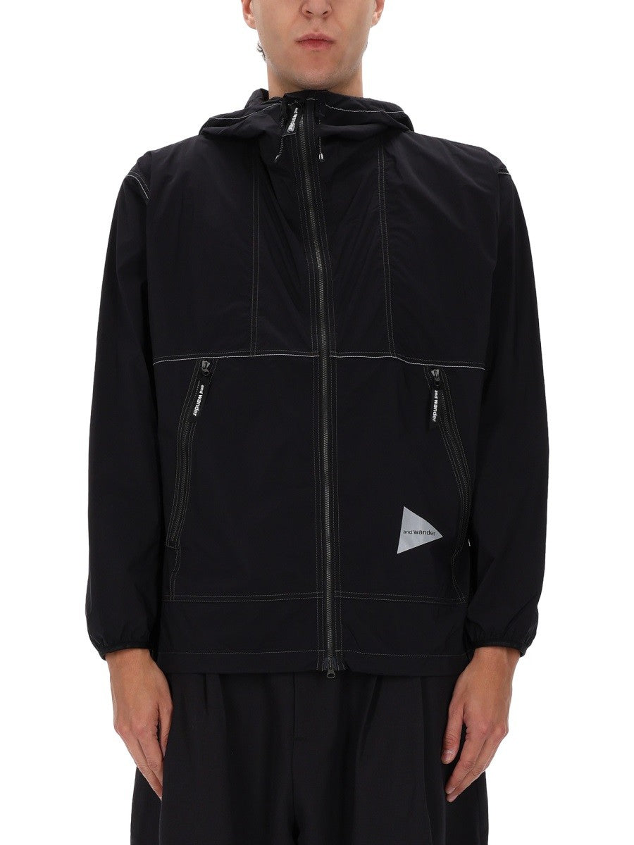 AND WANDER - Man - Black - Blazer