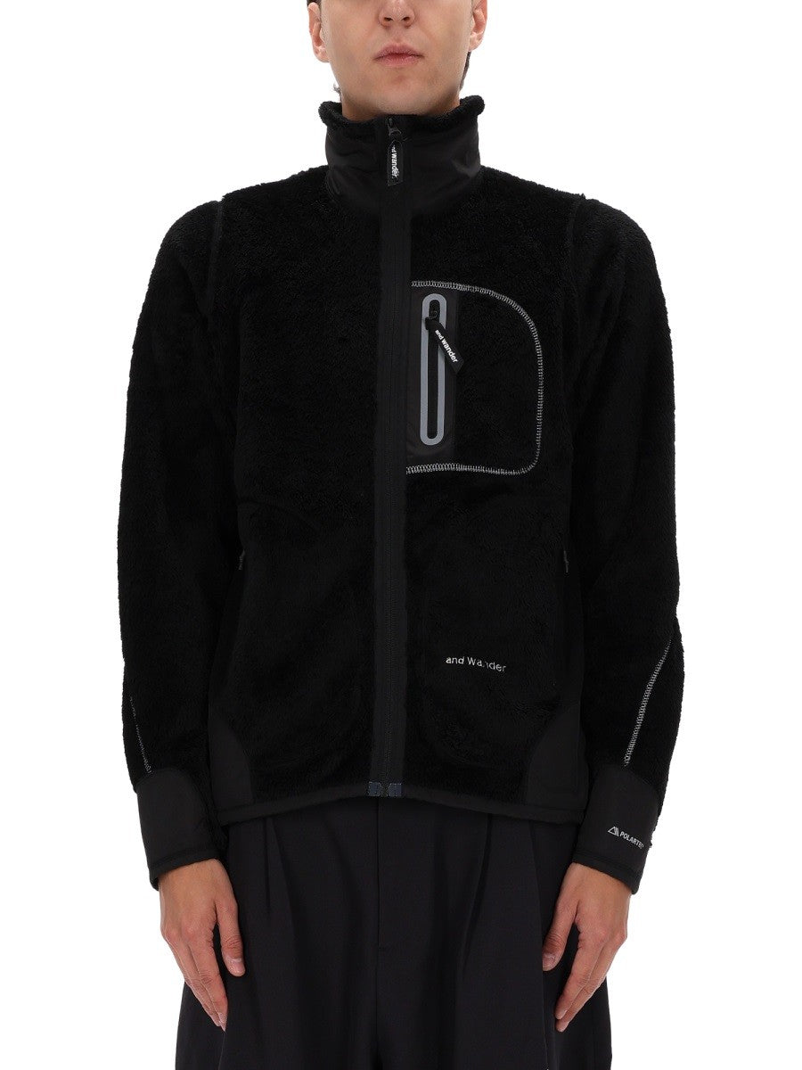 AND WANDER - Man - Black - Blazer
