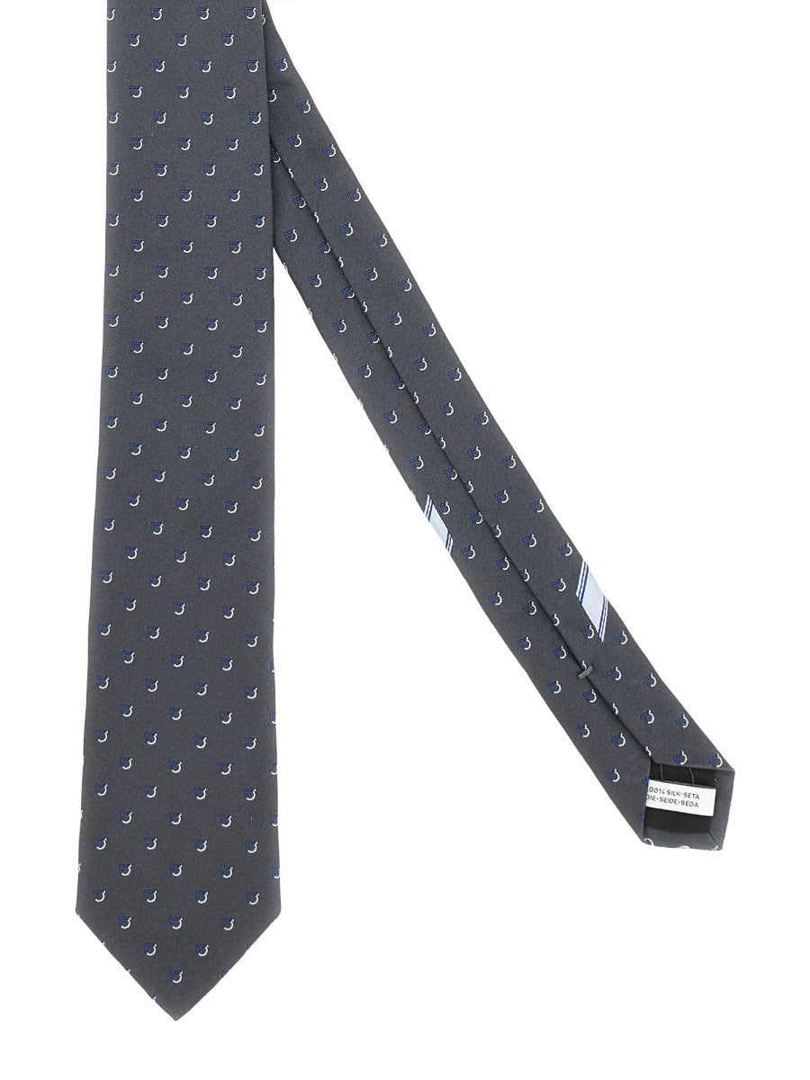 Ferragamo - Man - Grey - Tie