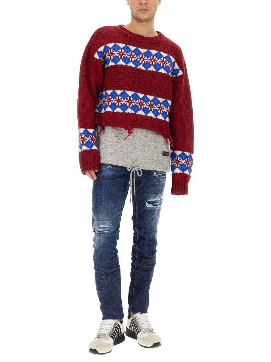 Dsquared - Man - Multicolour - Sweater