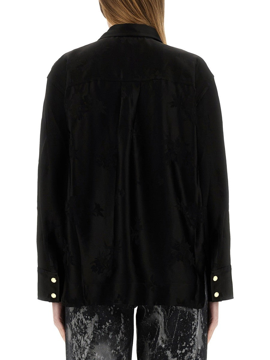 GANNI - Woman - Black - Shirt