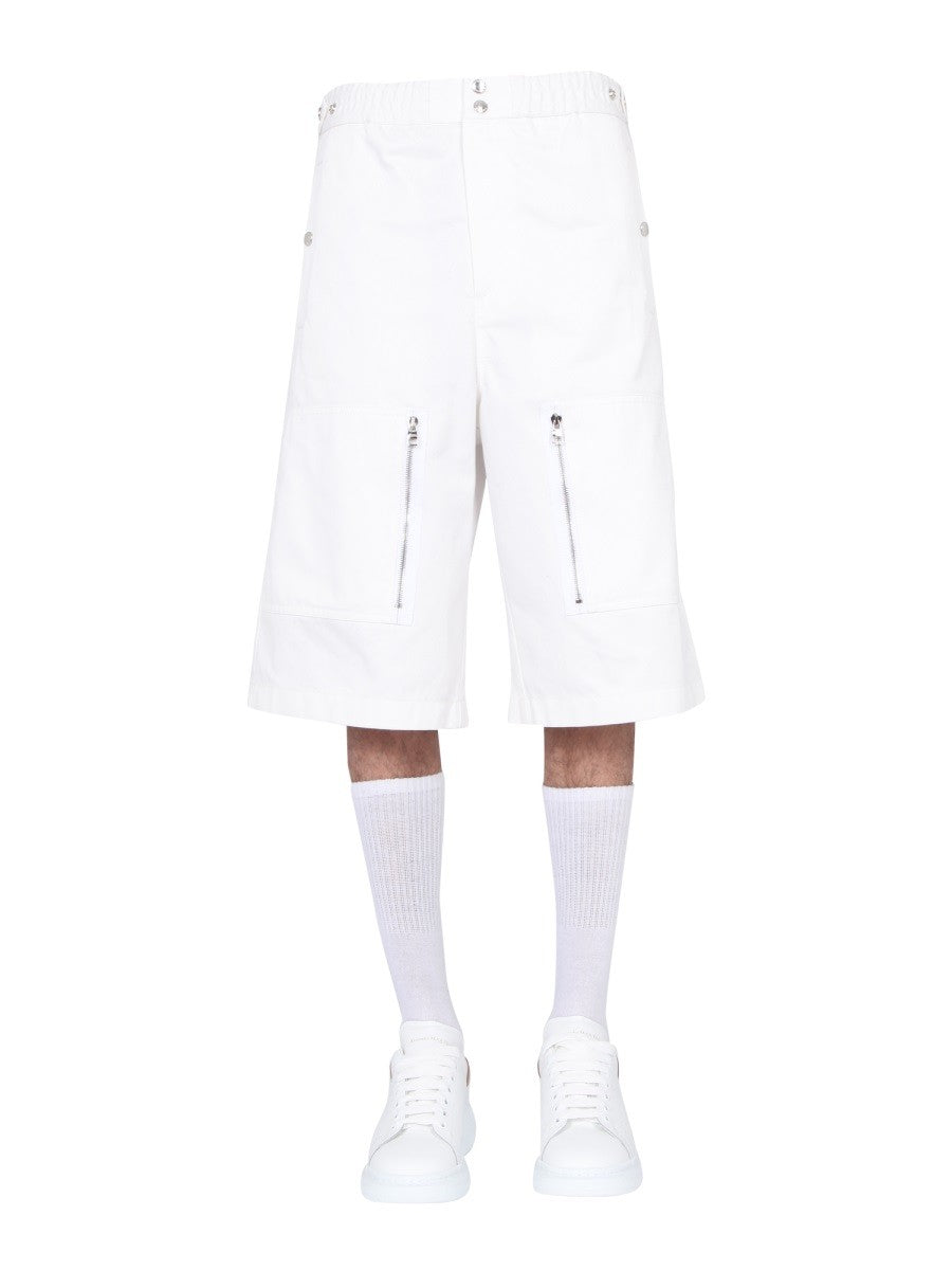 Alexander Mcqueen - Man - White - Shorts