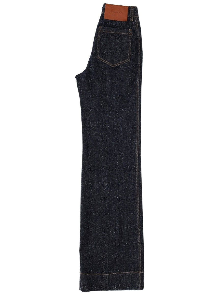 Victoria Beckham - Woman - Blue - Jeans