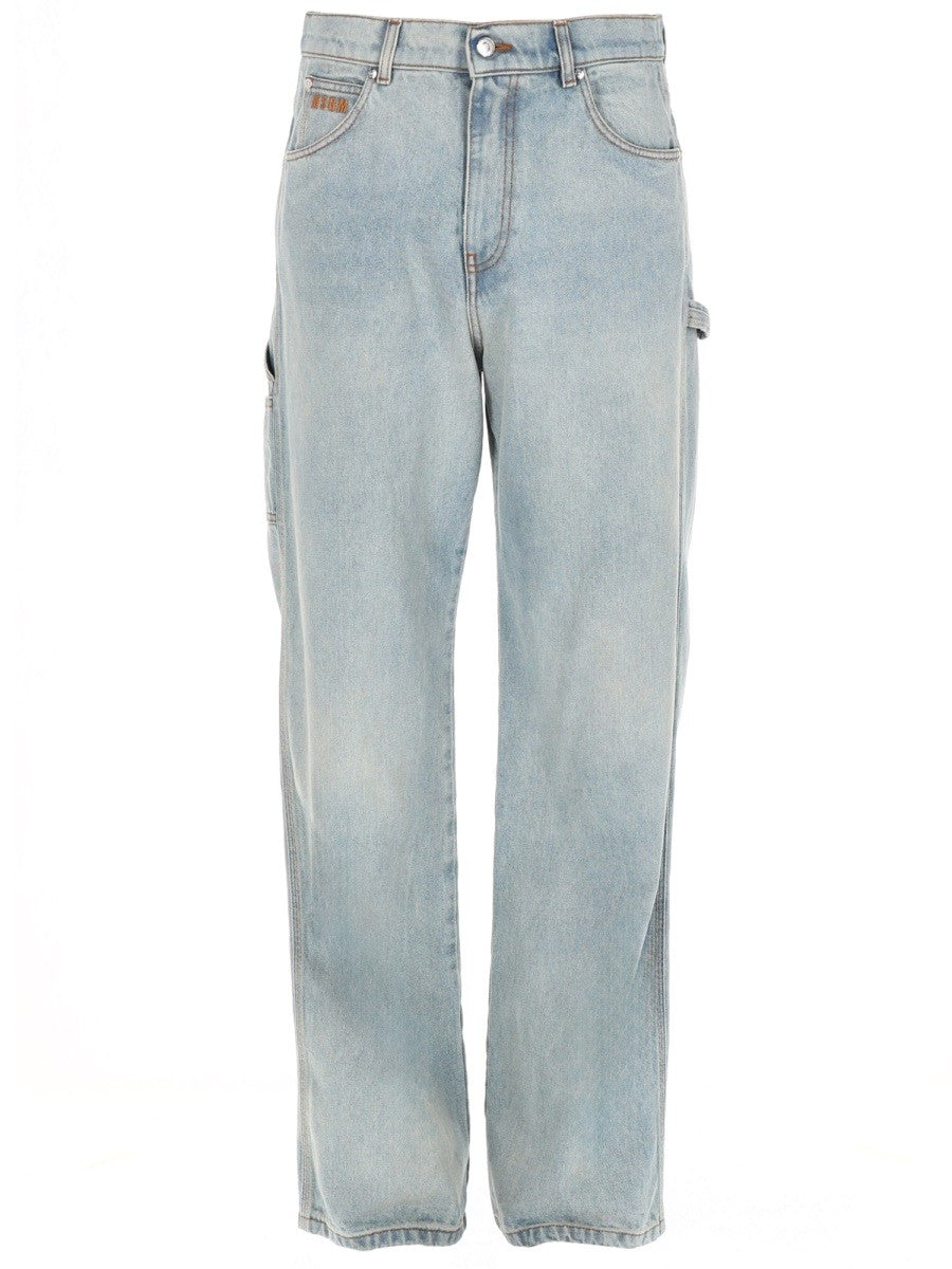 msgm - Man - Blue - Jeans