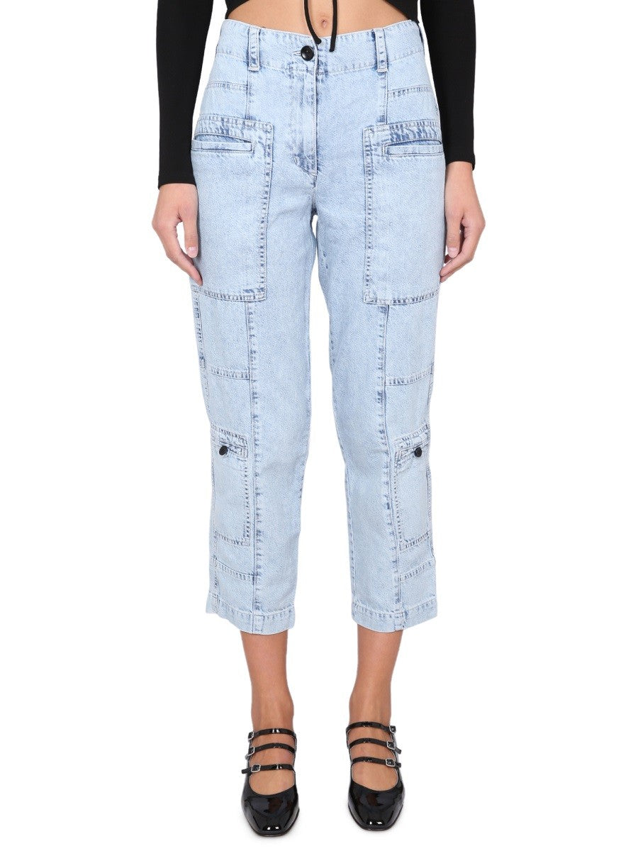 PROENZA SCHOULER WHITE LABEL - Woman - Blue - Jeans
