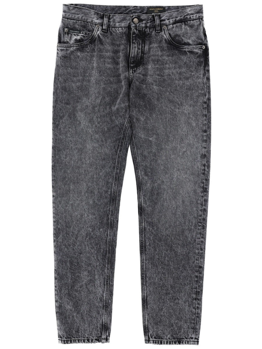 Dolce & Gabbana - Man - Black - Jeans