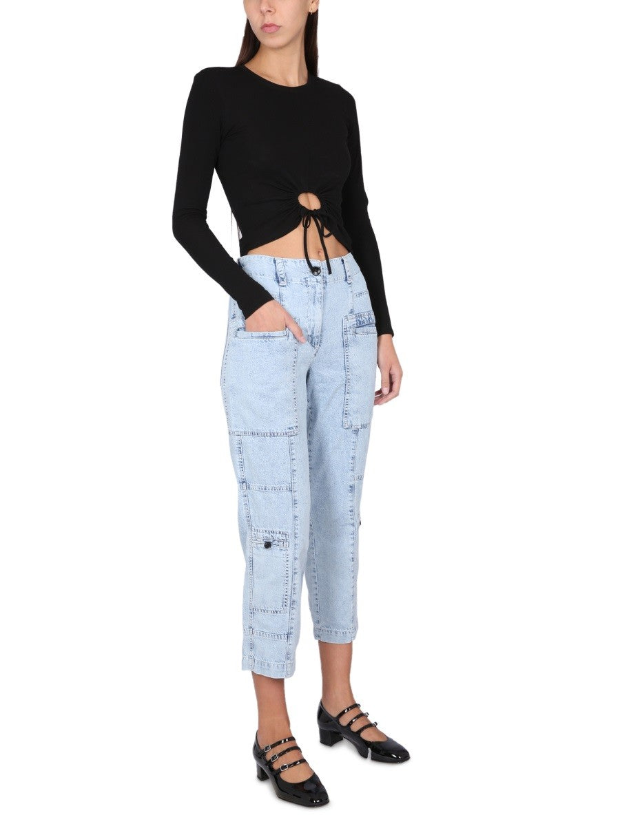 PROENZA SCHOULER WHITE LABEL - Woman - Blue - Jeans