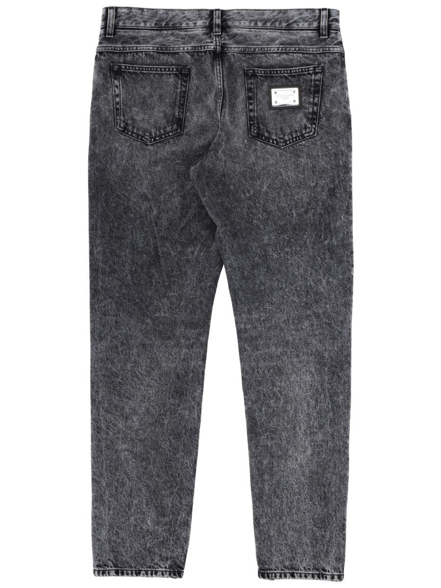 Dolce & Gabbana - Man - Black - Jeans