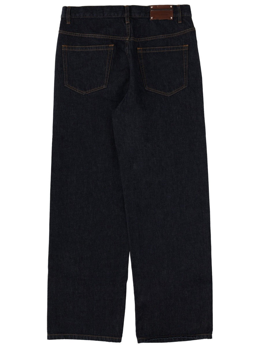 Dries Van Noten - Man - Blue - Pants