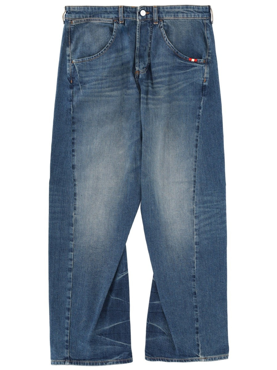 AMISH - Man - Blue - Jeans