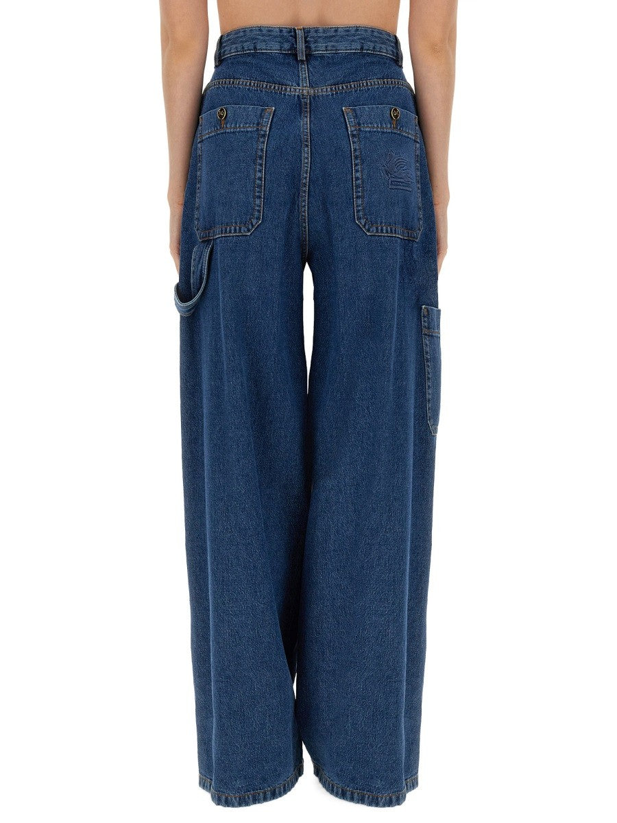 Etro - Woman - Blue - Jeans