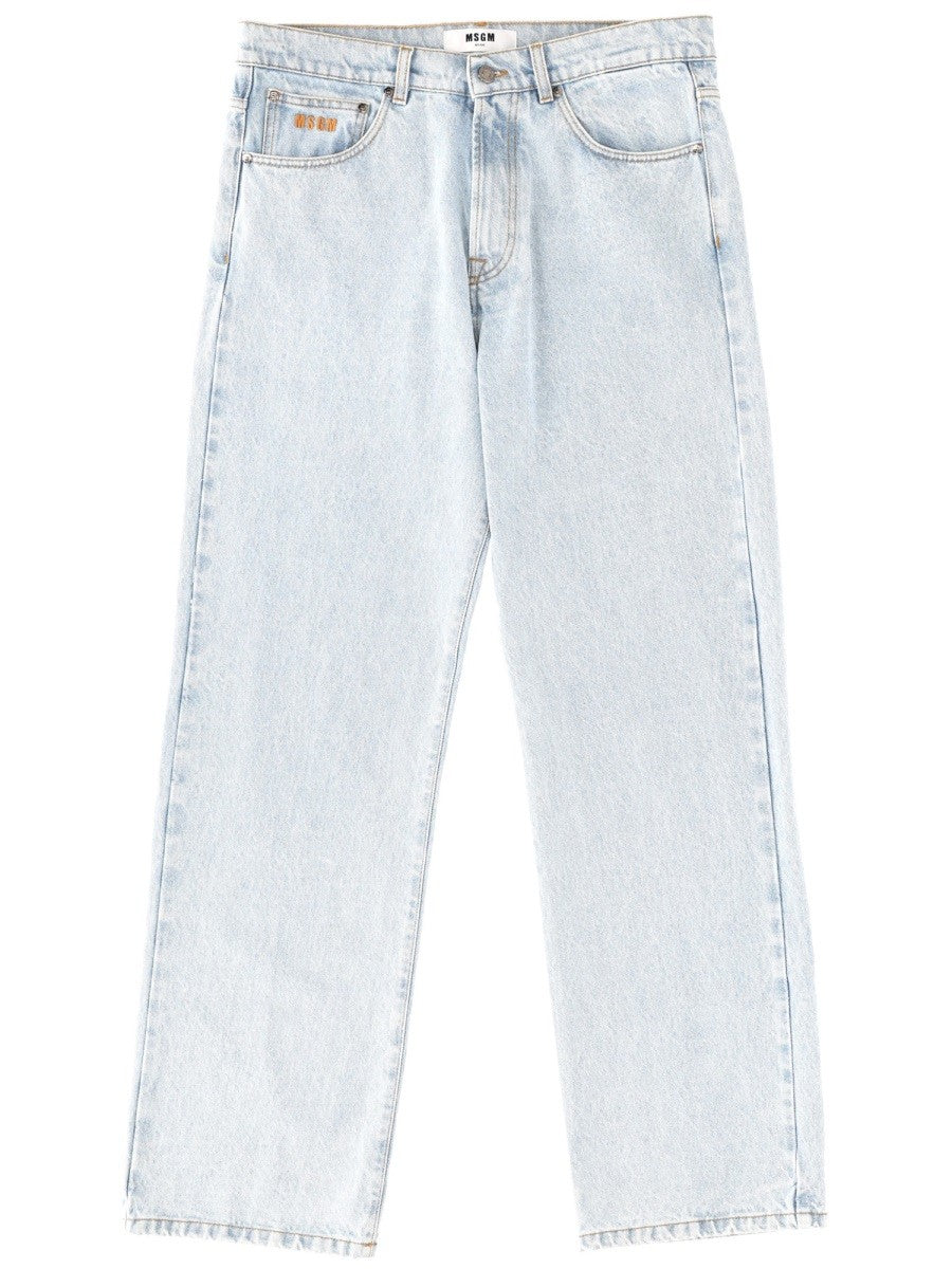 msgm - Man - Blue - Jeans