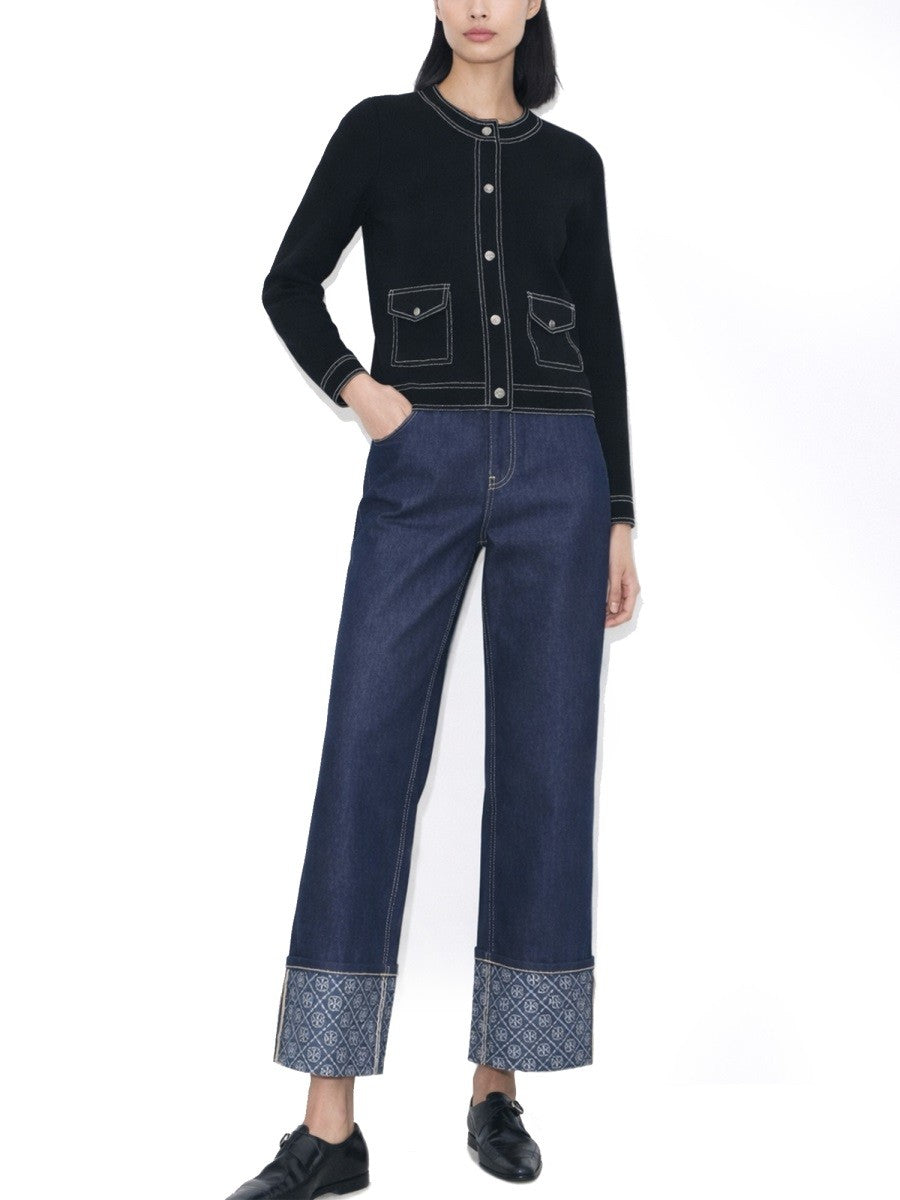 Tory Burch - Woman - Multicolor - Jeans