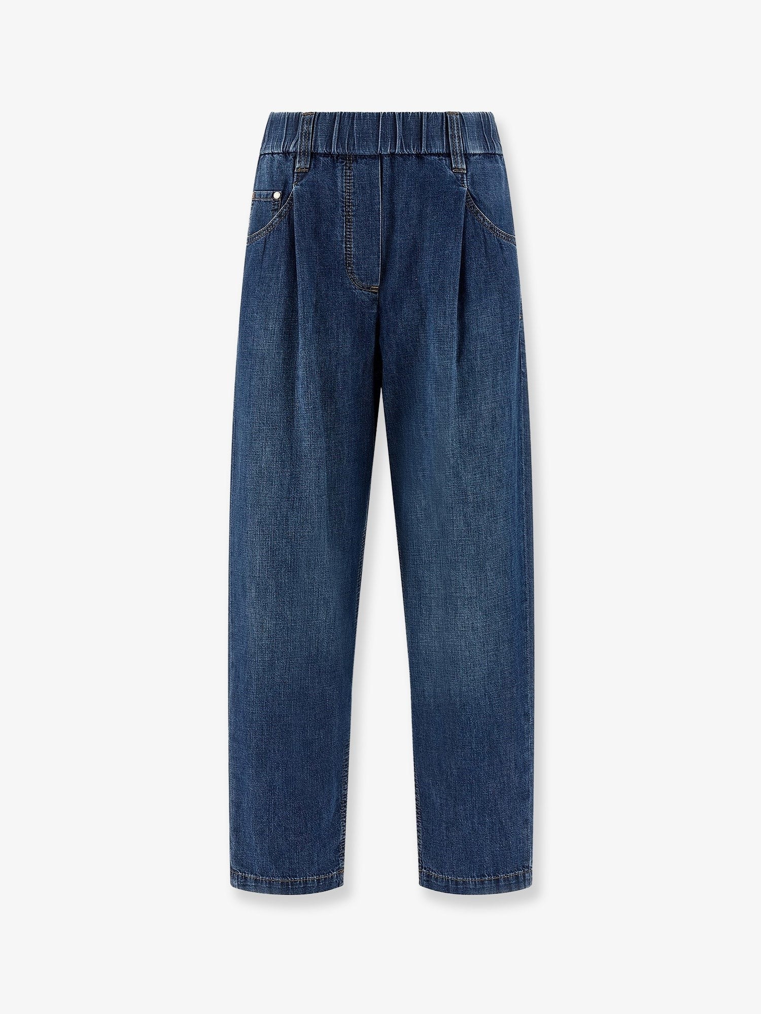 Brunello Cucinelli - Woman - Blue - Jeans