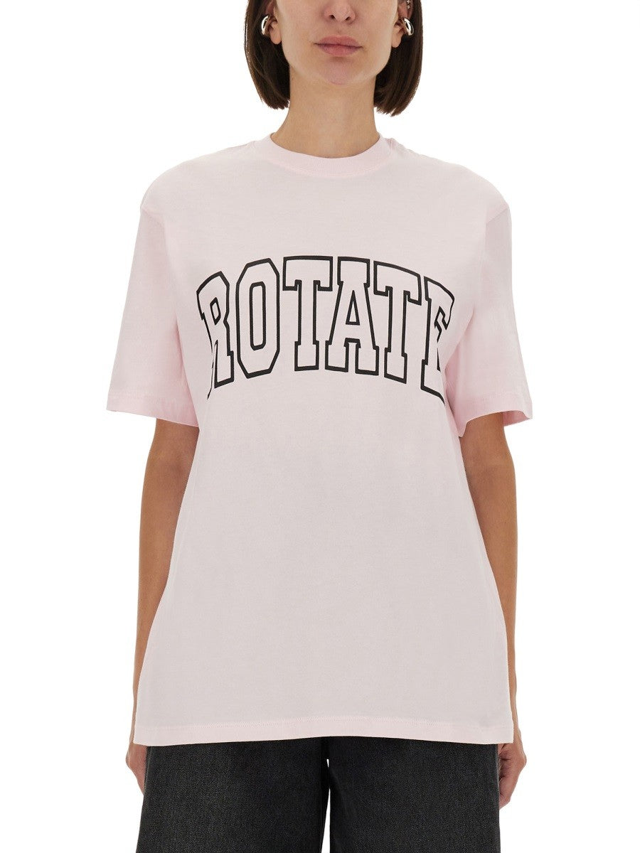 ROTATE BIRGER CHRISTENSEN - Woman - Pink - T-shirt