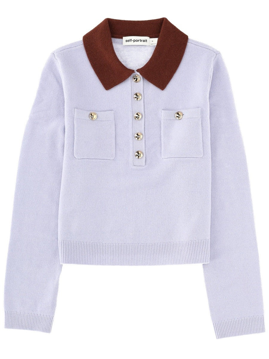 SELF-PORTRAIT - Woman - Blue - Top