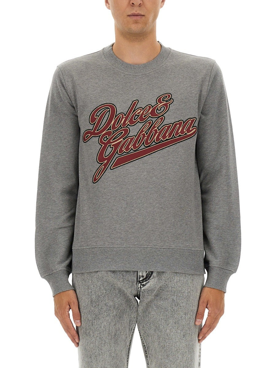 Dolce & Gabbana - Man - Grey - Sweatshirt