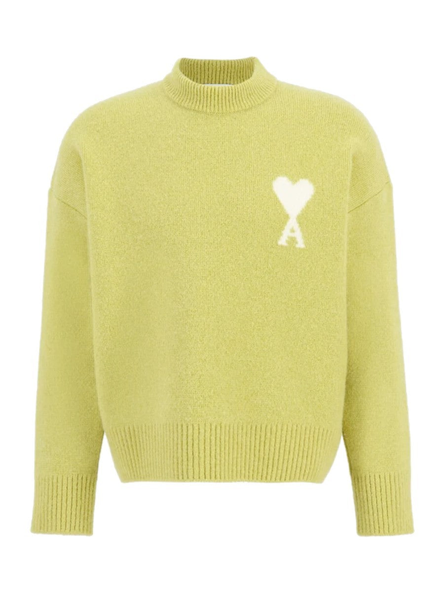 AMI PARIS - Unisex - Green - Sweater