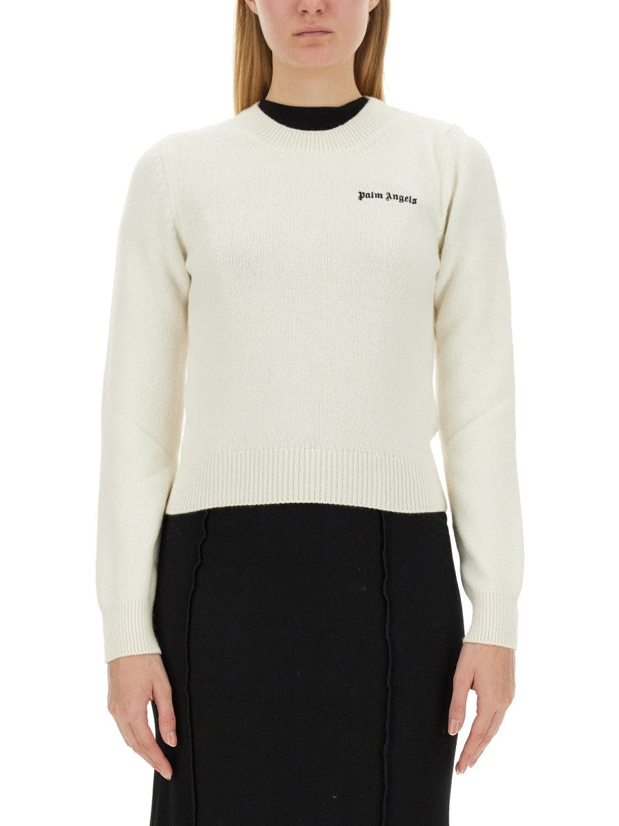Palm Angels - Woman - White - Sweater