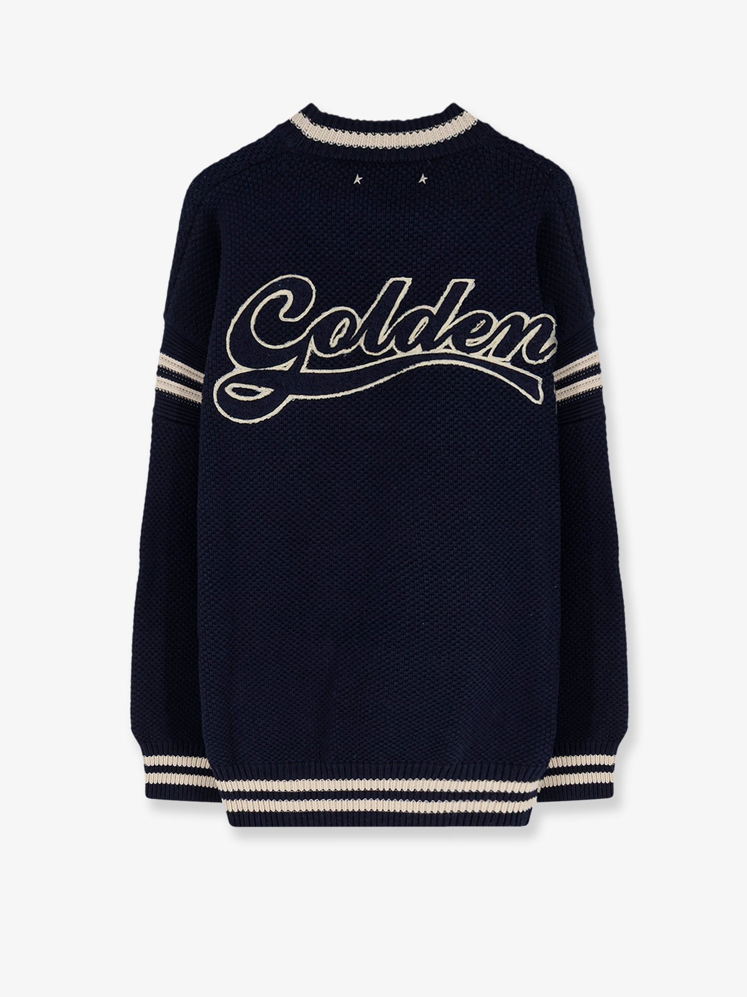 Golden Goose Deluxe Brand - Man - Blue - Knit Sweater